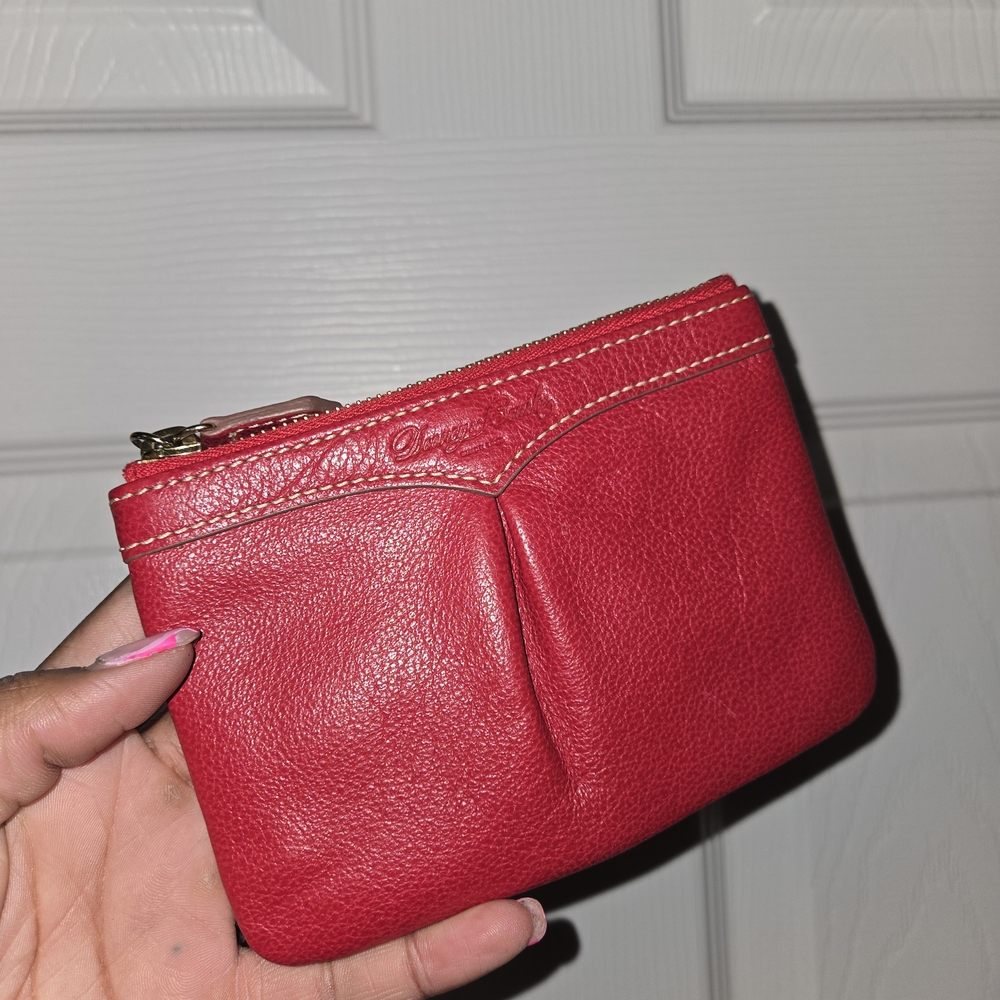 Dooney & Bourke Red Leather Wallet